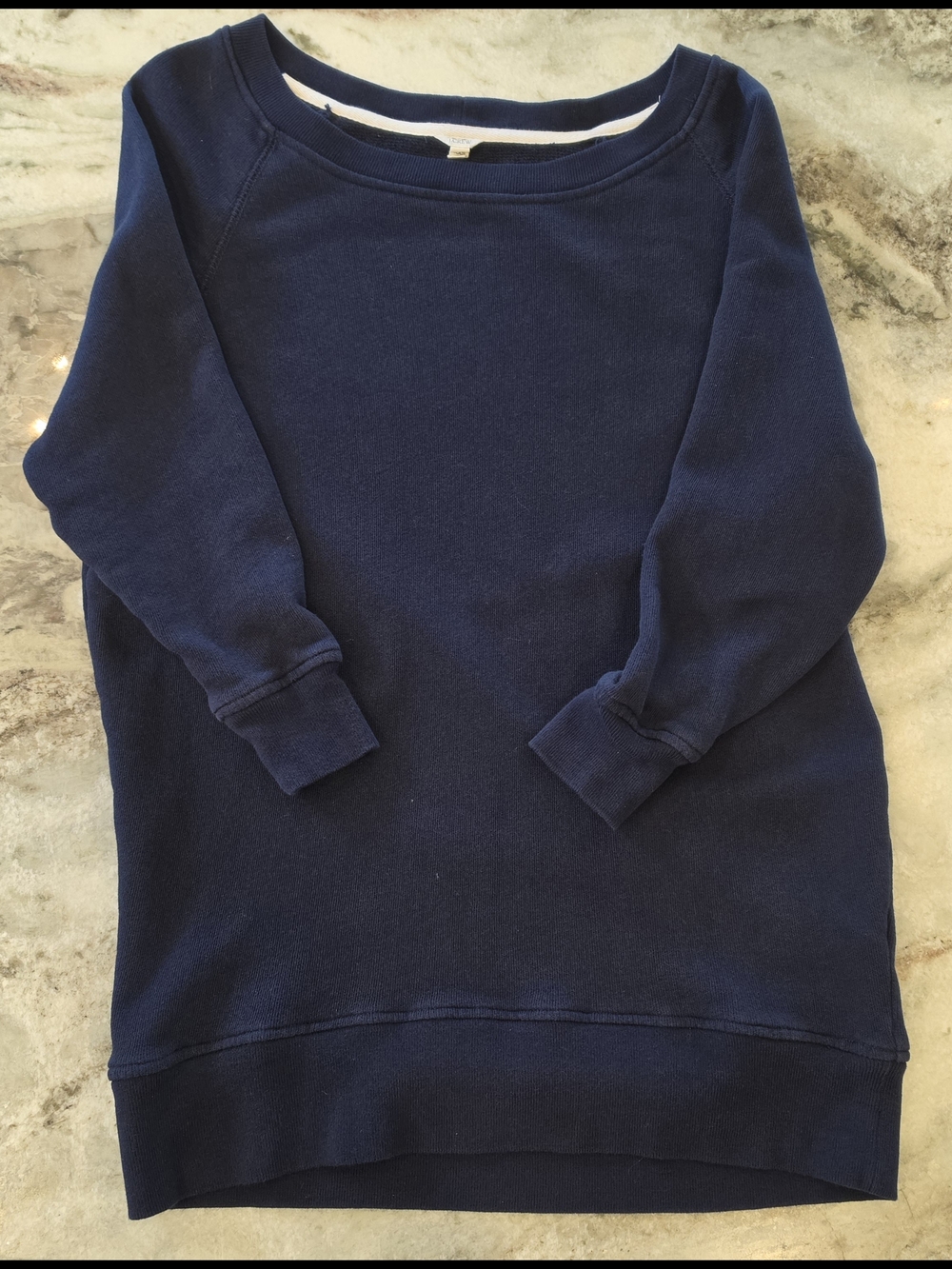 J. Crew Navy Crewneck Sweater